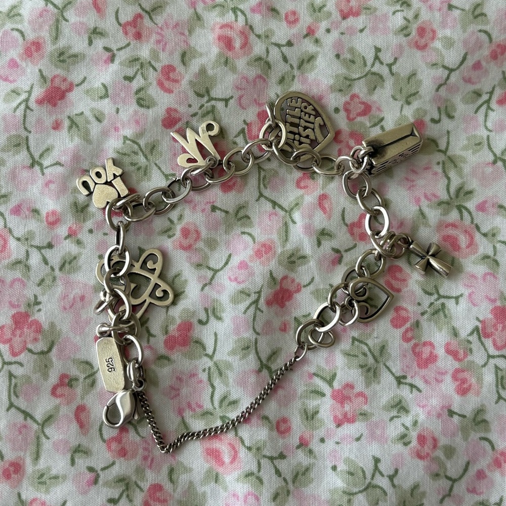 James Avery Silver Charm Bracelet WITHOUT THE CHARMS